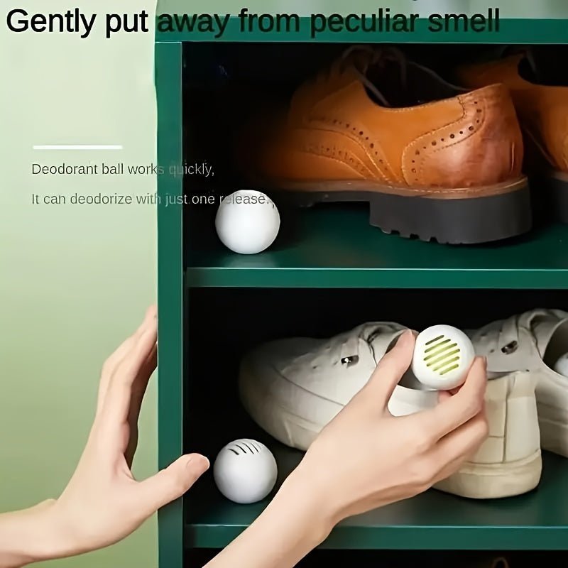 Deodorant balls for a refreshing smell