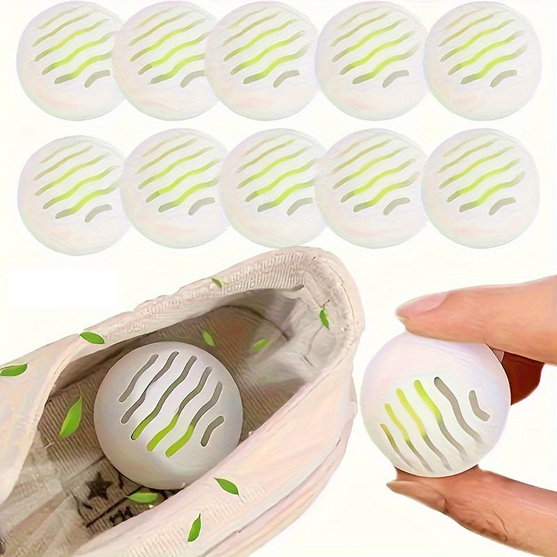 Deodorant balls for a refreshing smell