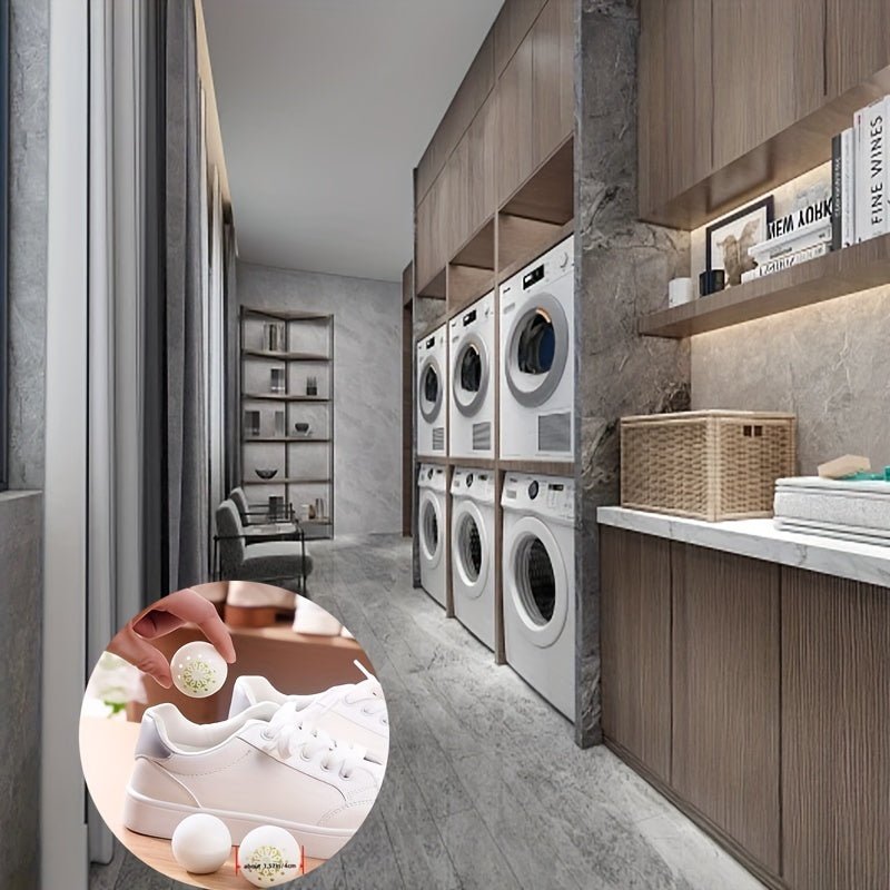 Deodorant balls for a refreshing smell