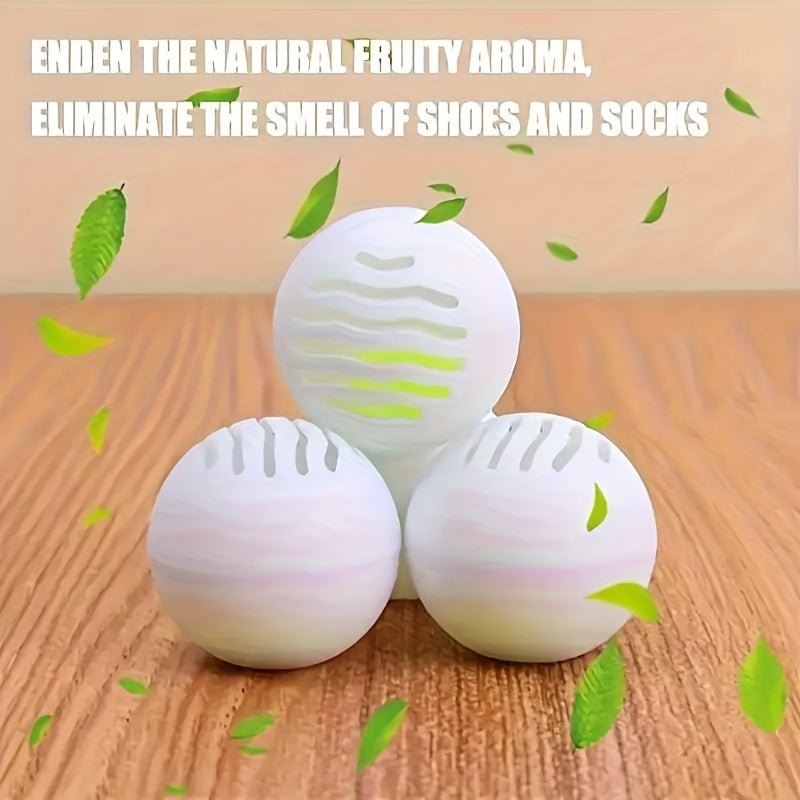 Deodorant balls for a refreshing smell
