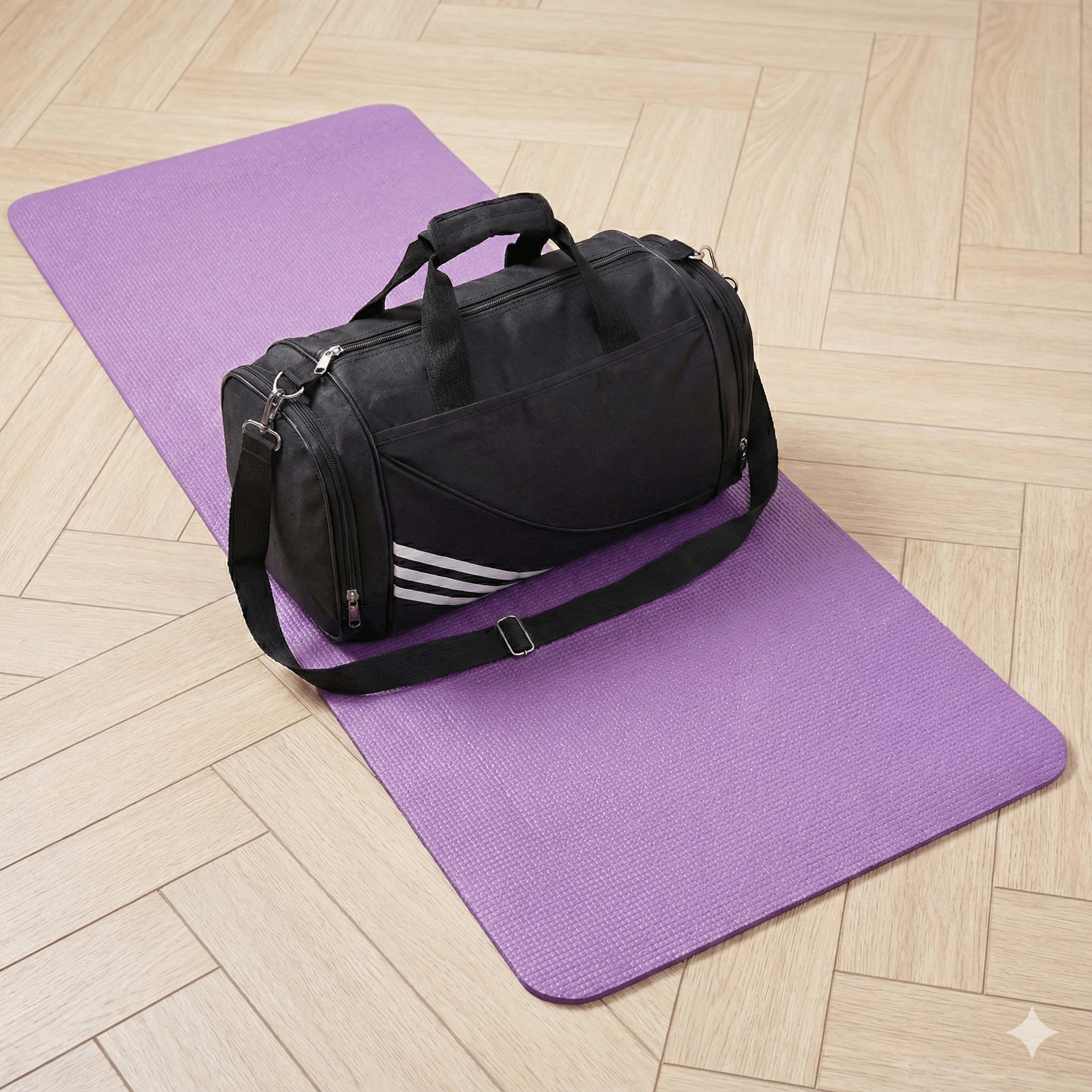 Shoulder portable fitness bag travel bag sports bag